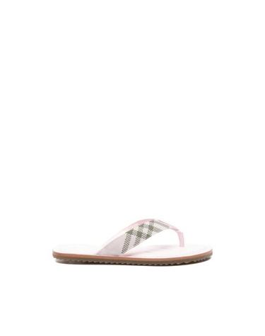 [해외직구] 26SS 버버리 뮬 슬리퍼 8123026 LF PAVILLO A5061 PINK GREEN