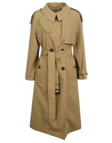[해외직구] 26SS 버버리 롱 캔버스 피츠로비아 트렌치 코트 8118557 C4010 Brown