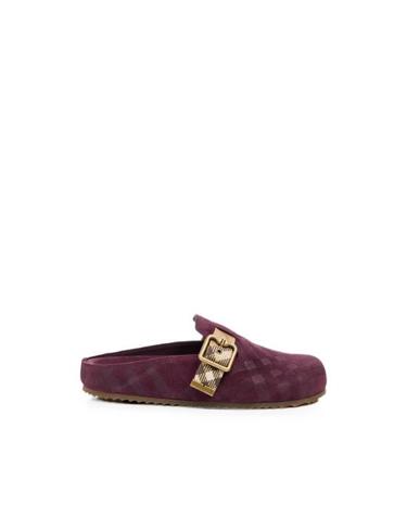 [해외직구] 26FW 버버리 뮬 슬리퍼 8127778 LF URCHIN C5335 RED