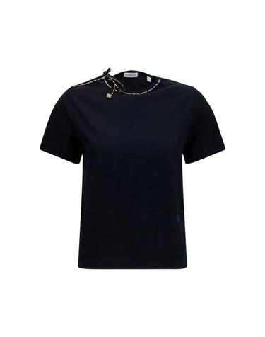 [해외직구] 26FW 버버리 반팔 티셔츠 8126134 A1189 BLACK