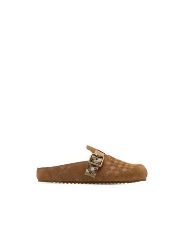 [해외직구] 26FW 버버리 뮬 슬리퍼 8127776 LF URCHIN C1824 BROWN