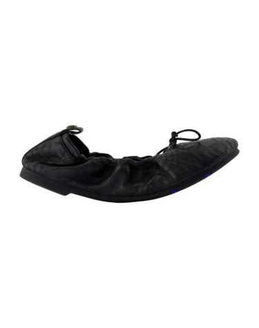 [해외직구] 26SS 버버리 플랫 슈즈 CONFIG BURS25003 BLACK
