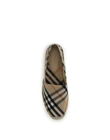 [해외직구] 26SS 버버리 체크 뮤스 에스파드리유 8109180 BEIGE