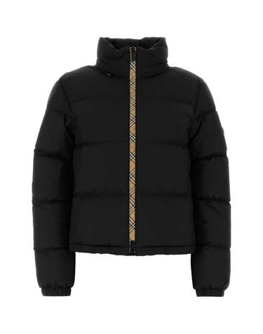 [해외직구] 26FW 버버리 체크 테이프 앰블사이드 푸퍼 자켓 8110250 A1189 BLACK