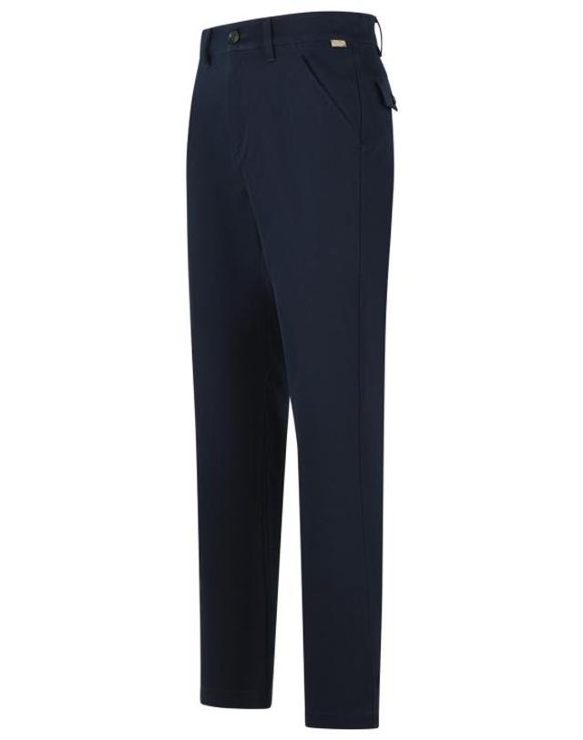 버버리 [해외직구] 26SS 버버리 스트레이트 팬츠 8126459A1222 Navy 착용컷