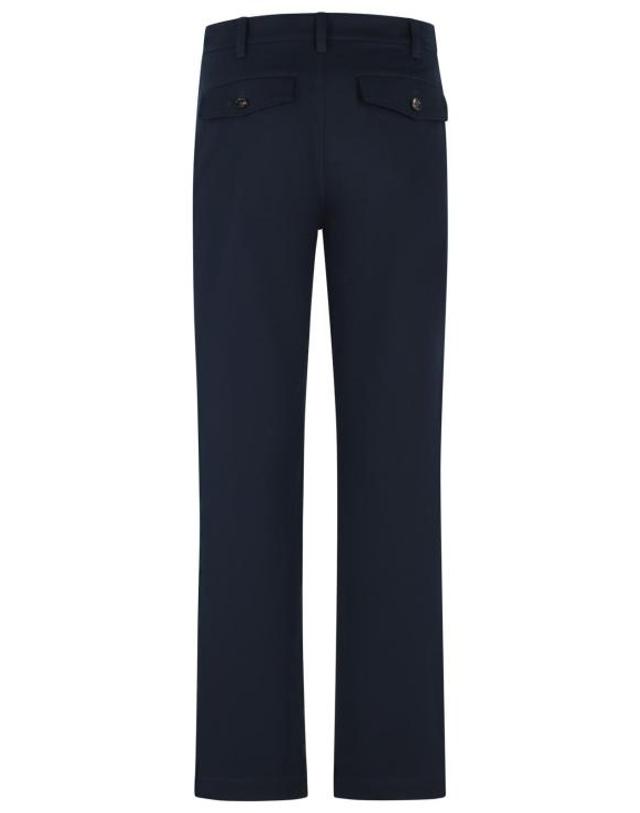 버버리 [해외직구] 26SS 버버리 스트레이트 팬츠 8126459A1222 Navy 착용컷