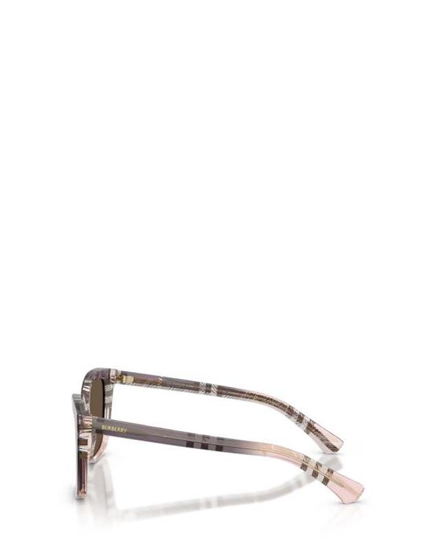 버버리 [해외직구] 26FW 버버리 선글라스 BE4487 422073 CHECK GRADIENT ROSE 착용컷
