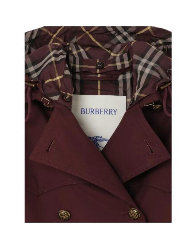 버버리 [해외직구] 26FW 버버리 코트 8130143 FOXFIELD C5335 RED 착용컷