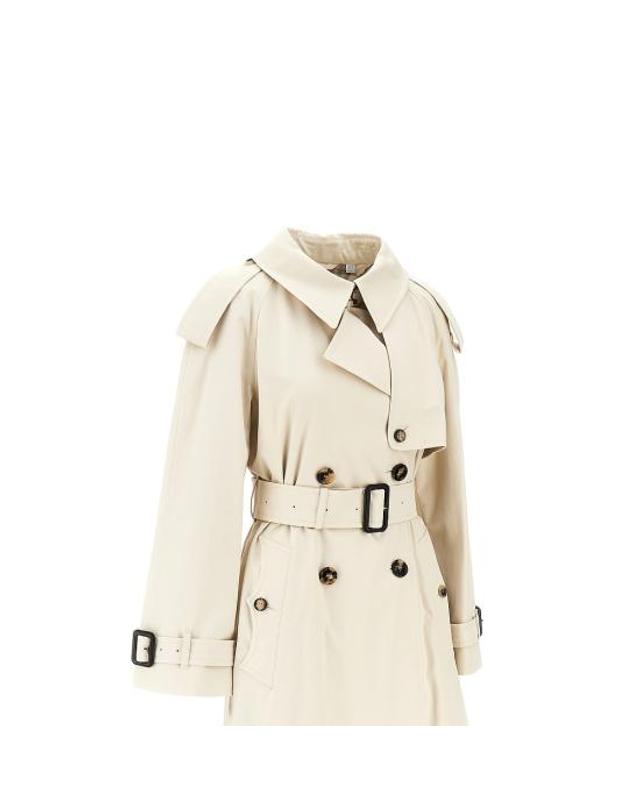 버버리 [해외직구] 25FW 버버리 피츠로비아 롱 개버딘 트렌치 코트 8115031 Beige 착용컷