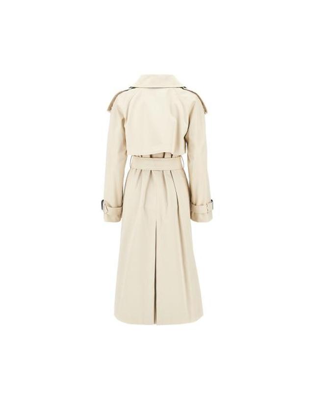 버버리 [해외직구] 25FW 버버리 피츠로비아 롱 개버딘 트렌치 코트 8115031 Beige 착용컷