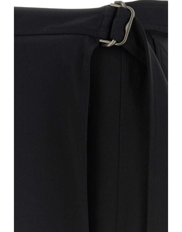 버버리 [해외직구] 26FW 버버리 롱 스커트 8130247 A1189 BLACK 착용컷
