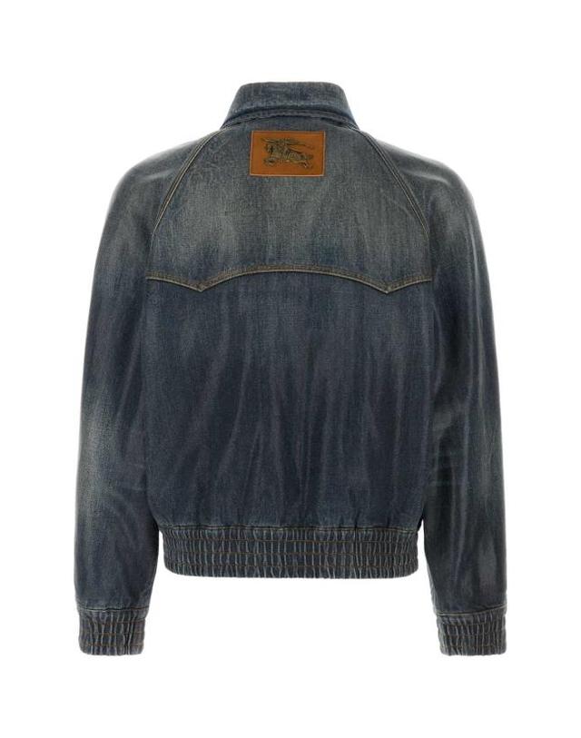 버버리 [해외직구] 26SS 버버리 자켓 8121597 A1322 Blue 착용컷