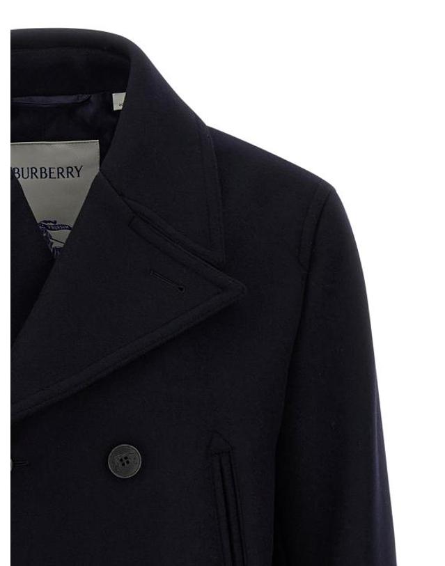 버버리 [해외직구] 26FW 버버리 코트 BU320503BM NAVY 착용컷