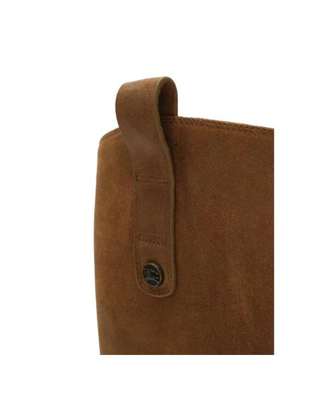버버리 [해외직구] 26FW 버버리 부츠 8128776 LF CAVALIE C2382 BROWN 착용컷