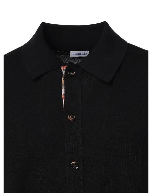 버버리 [해외직구] 26FW 버버리 가디건 8127131 A1189 BLACK 착용컷