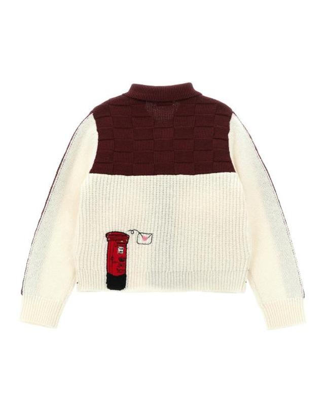 버버리 [해외직구] 버버리 가디건 LD8131194CLARETRED BURGUNDY 착용컷