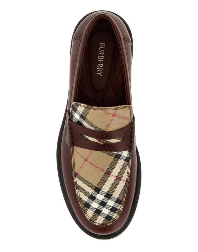 버버리 [해외직구] 26FW 버버리 스니커즈 8131383 A1187 BROWN 착용컷