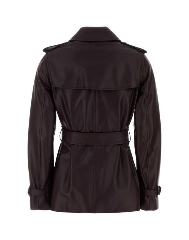 버버리 [해외직구] 26FW 버버리 트렌치 코트 8133502 A2172 BURGUNDY 착용컷