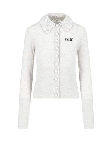 [해외직구] 26FW 끌로에 가디건 26AMC1671100N Grey
