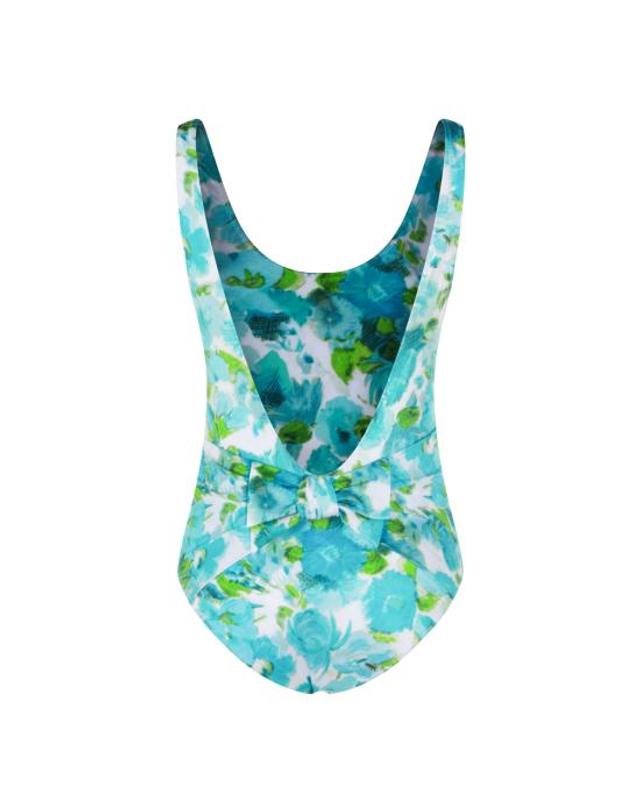 끌로에 [해외직구] 26SS 끌로에 원피스 수영복 CH26UMB23342 91J WHITE BLUE 착용컷