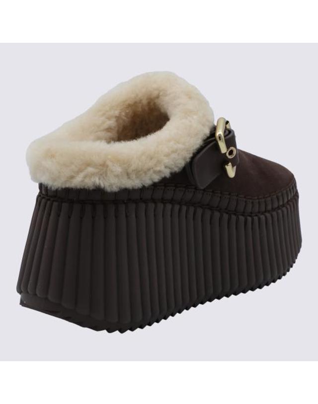 끌로에 [해외직구] 26FW 끌로에 스니커즈 CH25W13CTX 28X SHARP BROWN 착용컷