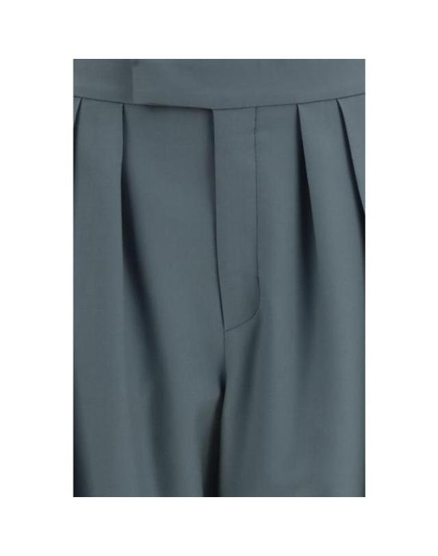 끌로에 [해외직구] 26FW 끌로에 스트레이트 팬츠 CHCH26APA2206600YBB GRAY 착용컷