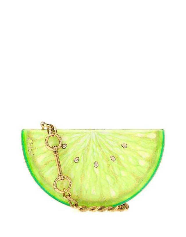 끌로에 [해외직구] 26SS 끌로에 클러치 파우치 CH26US754R78 39Z GREEN 착용컷