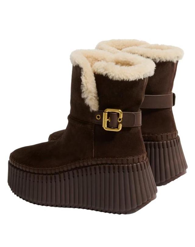 끌로에 [해외직구] 26FW 끌로에 부츠 CH26W14MTX 28X SHARP BROWN 착용컷