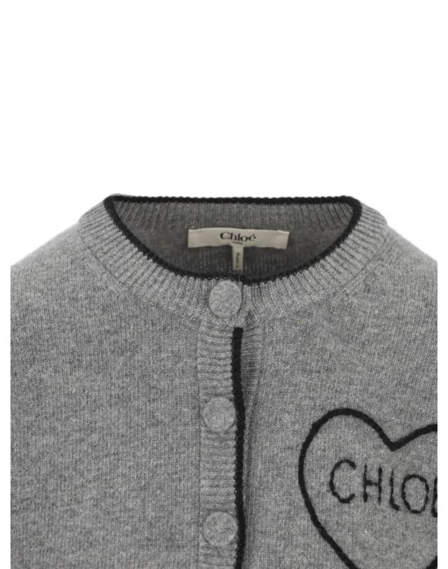 끌로에 [해외직구] 26FW 끌로에 가디건 CH26AMC15710012 GRIGIO 착용컷