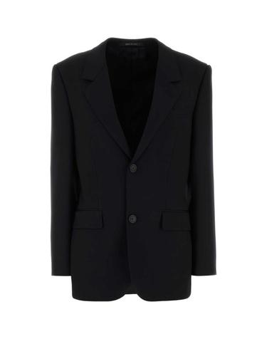 [해외직구] 25FW 발렌시아가 스탠다드 테일러드 자켓 850772TPT07 1038 Black