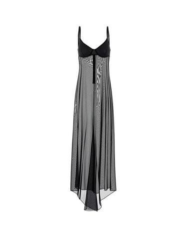 [해외직구] 26SS 발렌시아가 네이키드 드레스 857331TSR01 1000 Black