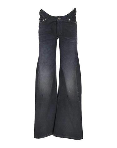[해외직구] 26SS 발렌시아가 커브드 Waist 팬츠 848019TTW648074 Blue