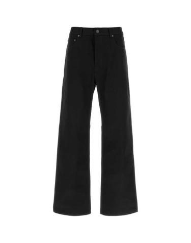 [해외직구] 26SS 발렌시아가 커브드 니 팬츠 857194TTWA4 1000 Black