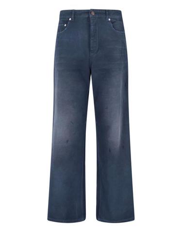 [해외직구] 26SS 발렌시아가 커브드 니 팬츠 857194 TTW64 8074 BLUE