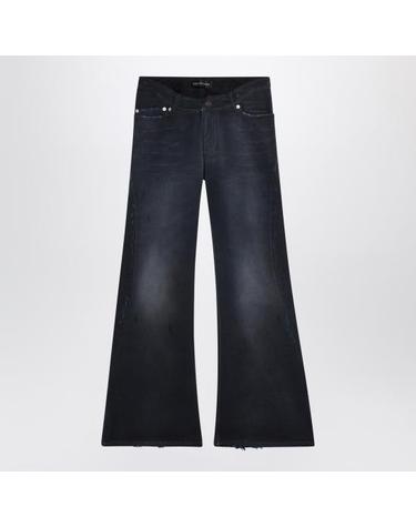 [해외직구] 26SS 발렌시아가 커브드 Waist 팬츠 848019TTW64 Blue