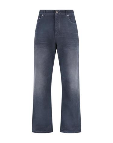 [해외직구] 26SS 발렌시아가 커브드 니 팬츠 857194 TTW648074 Blue