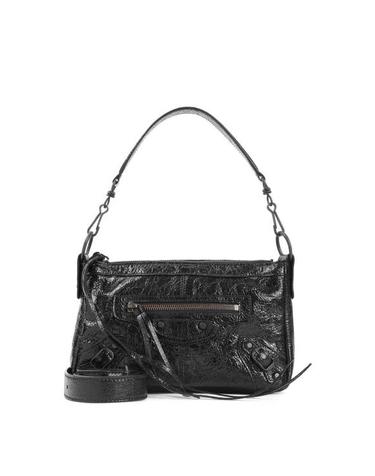 [해외직구] 26FW 발렌시아가 르 시티 모토 미니백 8661222ABEK1000 BLACK