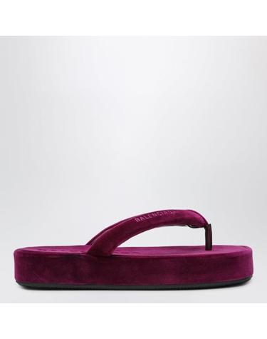 [해외직구] 26SS 발렌시아가 제트 랙 통 슬라이드 869749WCDQ0 5590 PURPLE