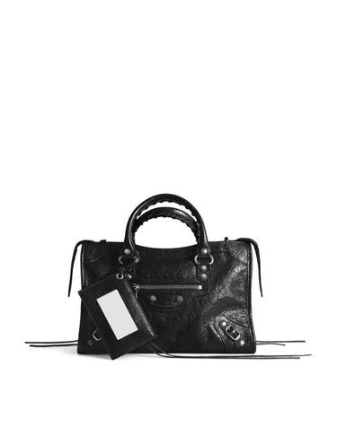[해외직구] 26FW 발렌시아가 르 시티 백 스몰 8657622ACLR1000 BLACK