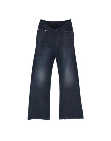 [해외직구] 26SS 발렌시아가 커브드 Waist 팬츠 848019 TTW64 8074 BLUE