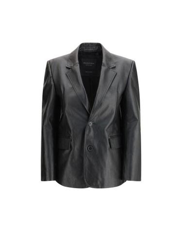 [해외직구] 26SS 발렌시아가 수트 자켓 BA856379TQS041000BB BLACK