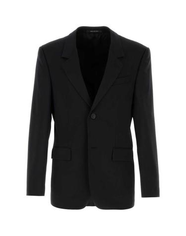 [해외직구] 25FW 발렌시아가 스탠다드 테일러드 싱글 자켓 850759TPT07 1038 BLACK