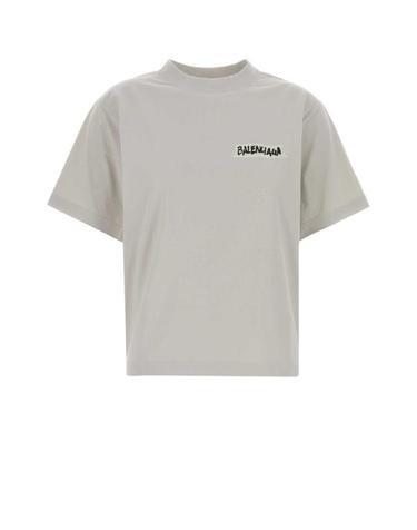 [해외직구] 26SS 발렌시아가 마스킹 테이프 티셔츠 850990TTVL6 9012 WHITE