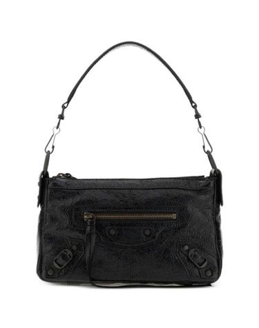 [해외직구] 26FW 발렌시아가 르 시티 모토 미니백 8661222ABEK1000 Black
