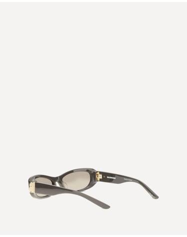 [해외직구] 26FW 발렌시아가 코스모 아세테이트 스탠다드 핏 직사각형 선글라스 A000TT T00392265 DARK CHOCOLATE BROWN
