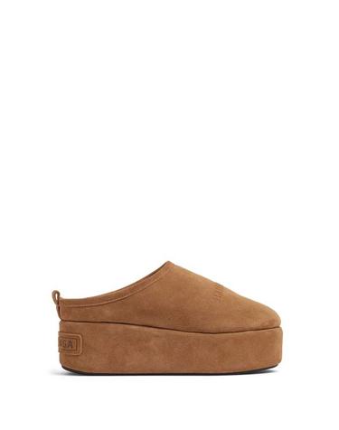 [해외직구] 26FW 발렌시아가 알래스카 소프트 플랫폼 뮬 825258WBFC1 2200 BROWNWHITE