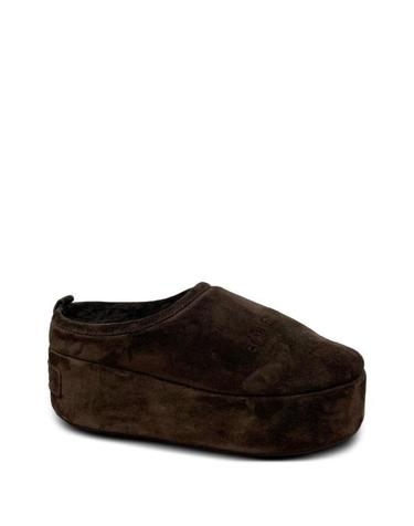[해외직구] 26FW 발렌시아가 알래스카 소프트 플랫폼 뮬 825258 WBFC12929 BROWN