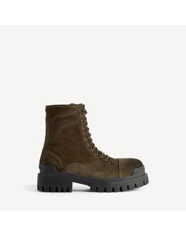 [해외직구] 26FW 발렌시아가 컴뱃 스트라이크 부츠 873536WCB43 3281 BROWN