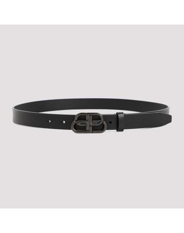 [해외직구] 26FW 발렌시아가 벨트 581690 1CH0J 1000 BLACK