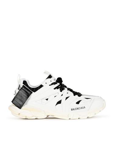 [해외직구] 26FW 발렌시아가 트랙 스니커즈 542023 WTRSH9010 WHITE BLACK